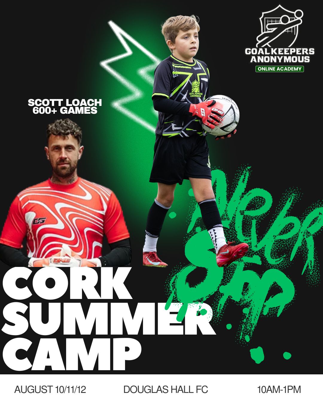 Cork 3 Day August Goalkeeper Clinic - 🚨 70% FULL