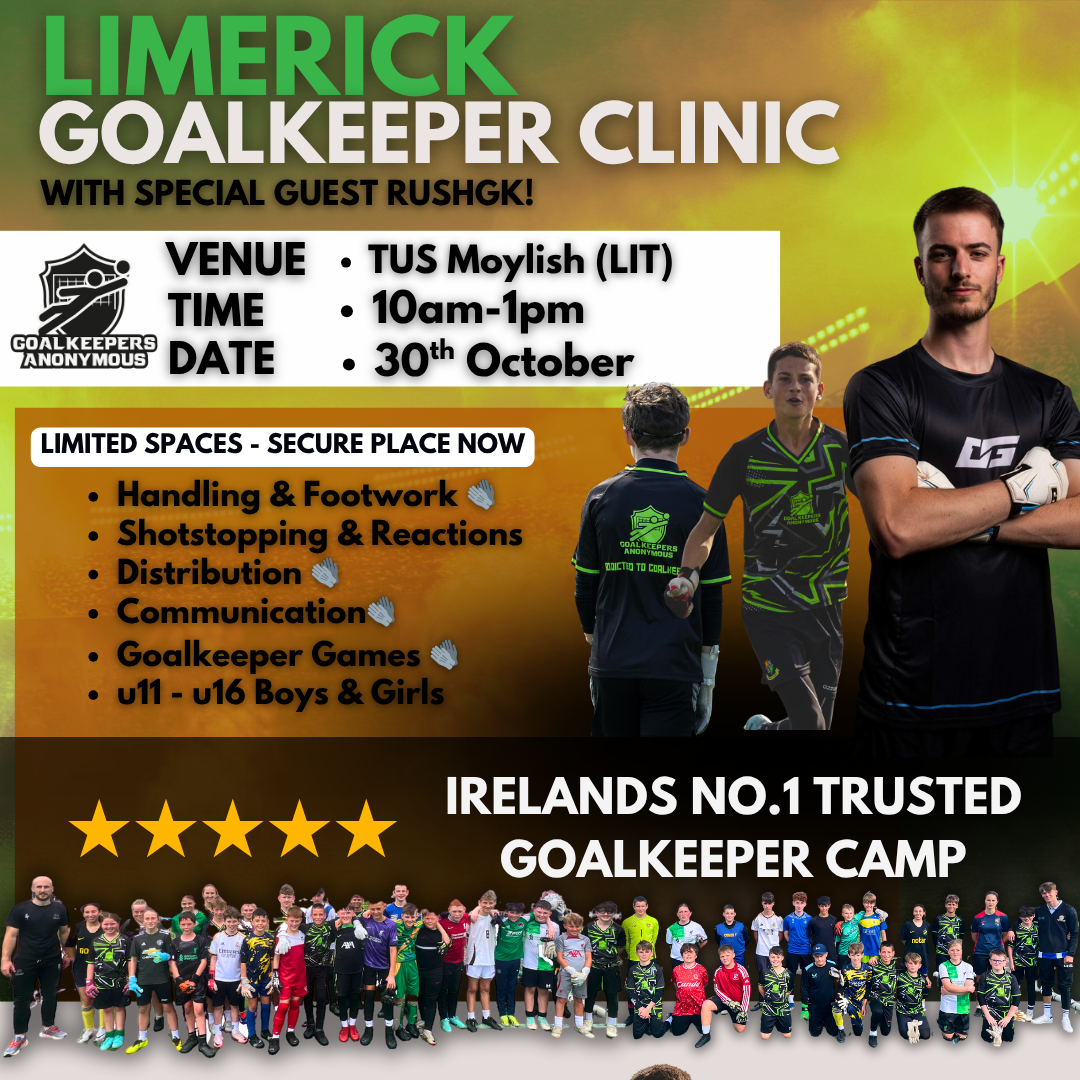 (❌SOLD OUT❌) Limerick October Goalkeeper Camp