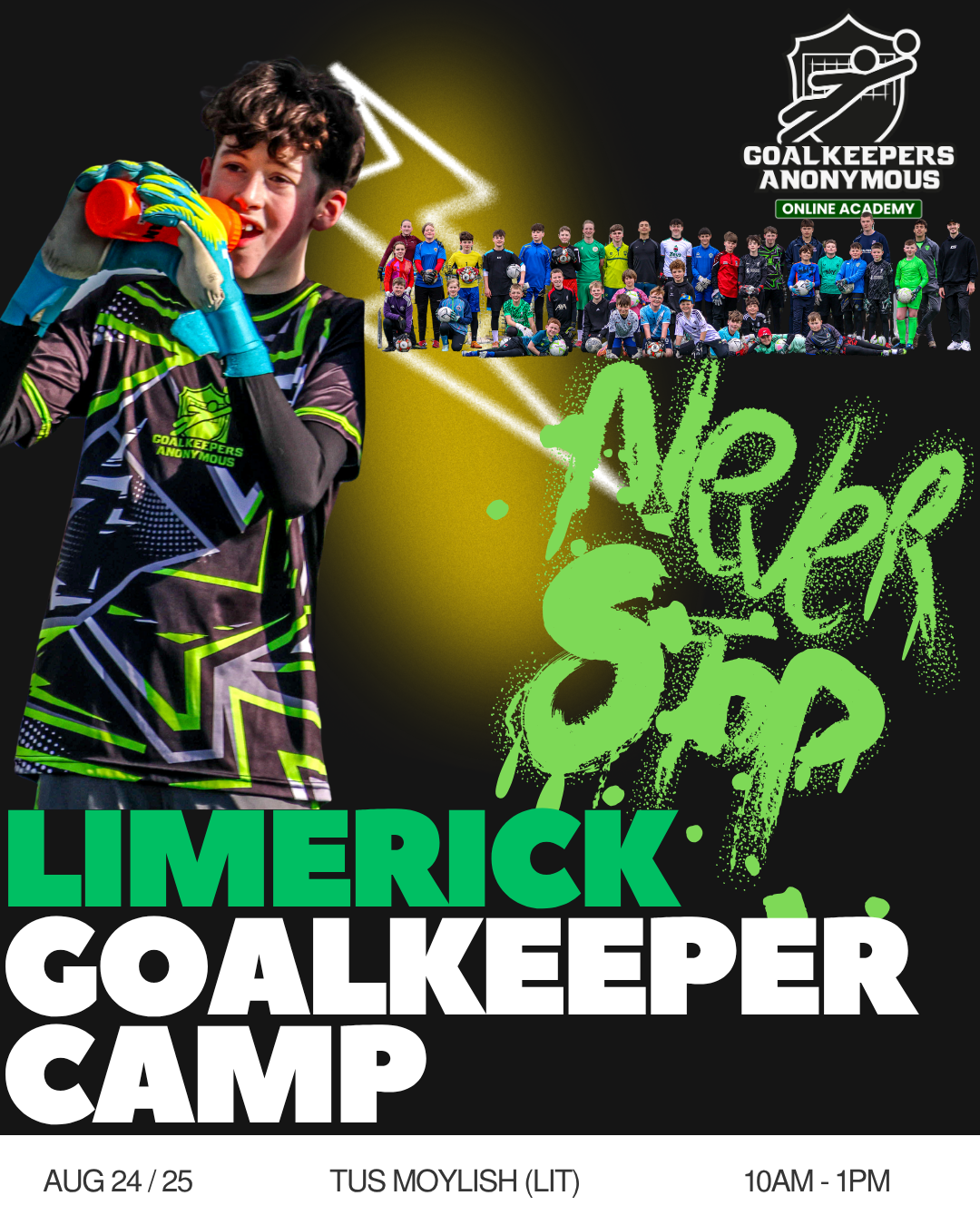 Limerick Summer August 2-Day Goalkeeper Clinic
