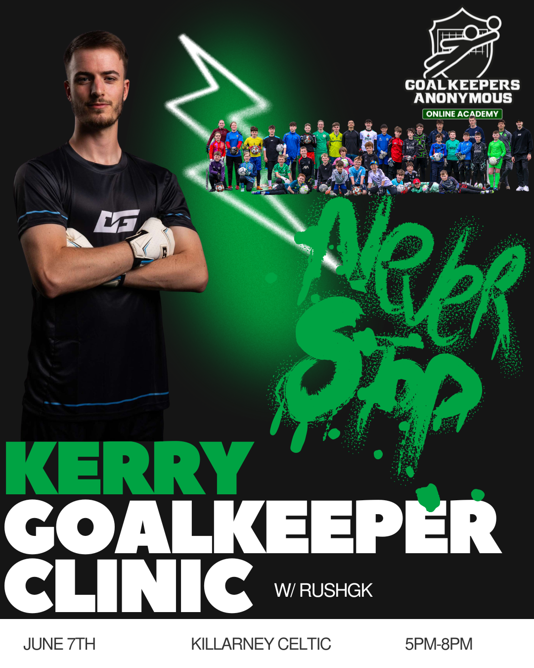 Kerry Goalkeeper Clinic - 80% FULL 🚨