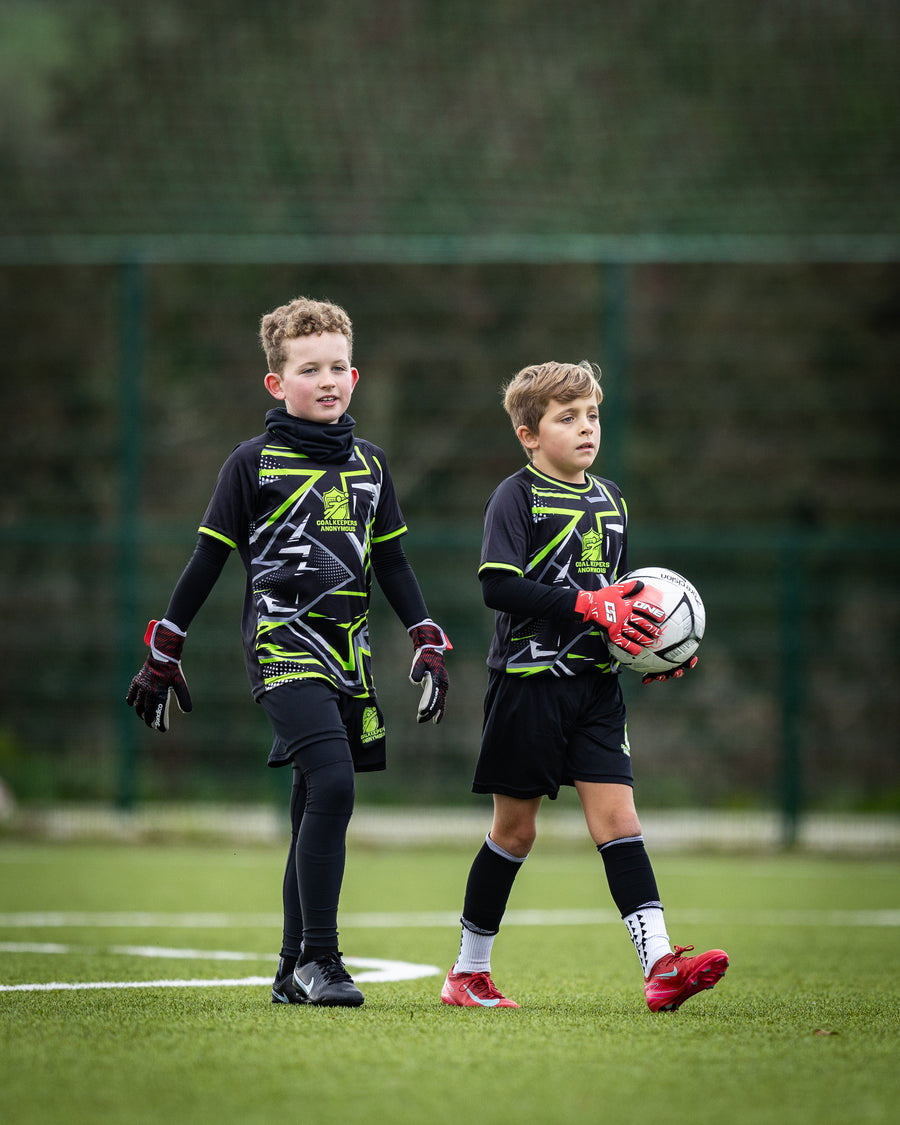 Goalkeepers at a GKA camp
