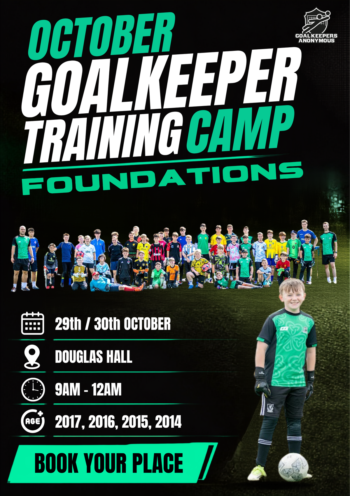 Cork 2 Day October Midterm Goalkeeper Camp - 🚨 sold out