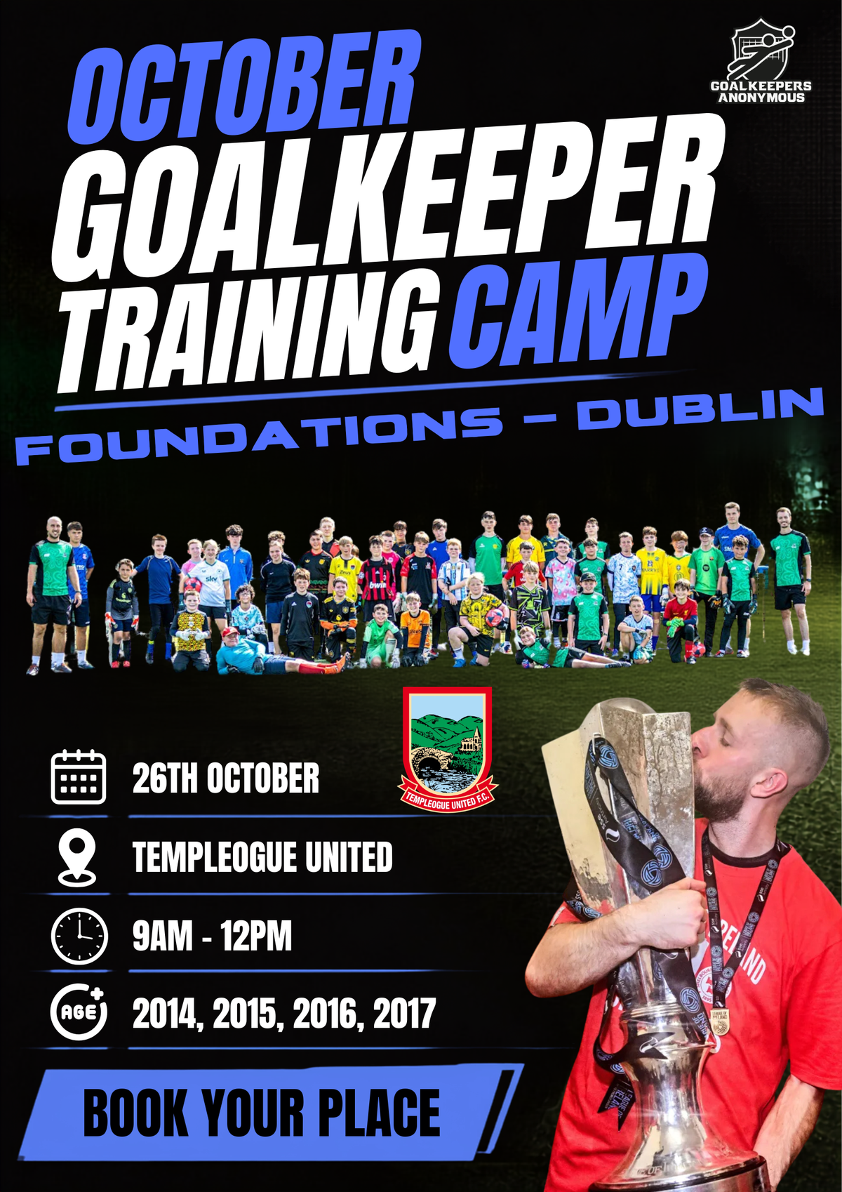 Dublin October Midterm Goalkeeper Clinic - 🚨 85% FULL