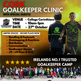 (🚨50% FULL🚨)Cork October Goalkeeper Camp