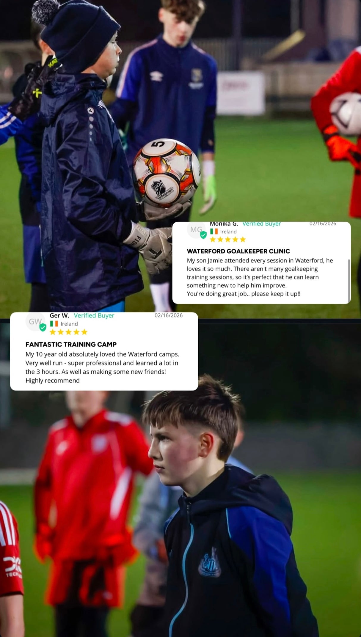 (🚨75% FULL) Waterford 2-Day Goalkeeper Clinic